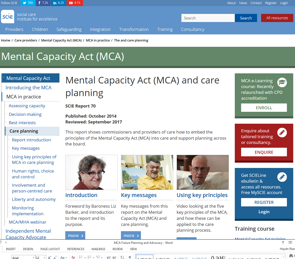 MCA Care Planning