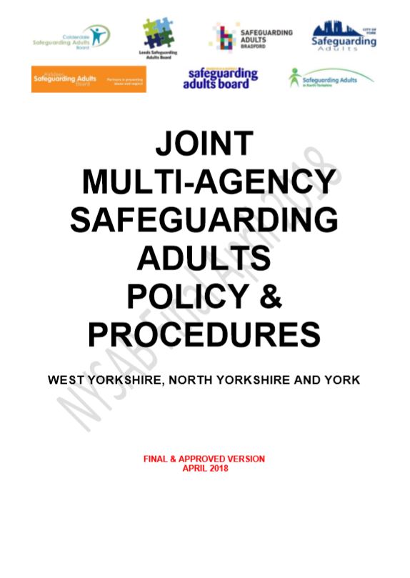 Guidance for Developing a Safeguarding Adults Policy